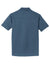 Eddie Bauer EB102 Mens Performance UPF 30+ Short Sleeve Polo Shirt Coast Blue Flat Back