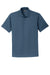 Eddie Bauer EB102 Mens Performance UV Protection Short Sleeve Polo Shirt Coast Blue Flat Front