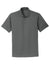 Eddie Bauer EB102 Mens Performance UPF 30+ Short Sleeve Polo Shirt Steel Grey Flat Front