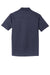 Eddie Bauer EB102 Mens Performance UV Protection Short Sleeve Polo Shirt Navy Blue Flat Back
