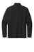 Eddie Bauer EB120 Mens Adventurer 1/4 Zip Sweatshirt Deep Black Flat Back
