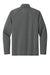 Eddie Bauer EB120 Mens Adventurer 1/4 Zip Sweatshirt Heather Metal Grey Flat Back