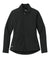 Eddie Bauer EB121 Womens Adventurer Full Zip Sweatshirt Deep Black Flat Front