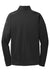 Eddie Bauer EB234 Mens Performance Fleece 1/4 Zip Sweatshirt Black Flat Back