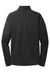 Eddie Bauer EB234 Mens Performance Fleece 1/4 Zip Sweatshirt w/ Pocket Black Flat Back
