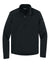 Eddie Bauer EB2360 Mens Smooth Fleece 1/4 Zip Sweatshirt Black Flat Front