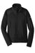 Eddie Bauer EB240 Mens Highpoint Pill Resistant Fleece Full Zip Jacket Black Flat Front