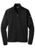 Eddie Bauer EB242 Mens Dash Pill Resistant Full Zip Jacket Black Flat Front