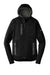 Eddie Bauer EB244 Mens Sport Pill Resistant Fleece Full Zip Hooded Jacket Black Flat Front