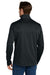 Eddie Bauer EB2460 Mens Smooth Fleece Full Zip Sweatshirt w/ Pockets Black Model Back