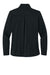 Eddie Bauer EB2470 Womens Smooth Fleece Full Zip Sweatshirt w/ Pockets Black Flat Back
