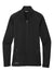 Eddie Bauer EB247 Womens Fleece Full Zip Jacket Black Flat Front