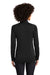 Eddie Bauer EB247 Womens Fleece Full Zip Jacket Black Model Back