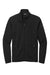 Eddie Bauer EB250 Mens Pill Resistant Fleece Full Zip Jacket Black Flat Front