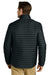 Eddie Bauer EB514 Mens Packable Quilted Water Resistant Full Zip Jacket Black Model Back