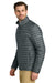 Eddie Bauer EB514 Mens Packable Quilted Water Resistant Full Zip Jacket Metal Grey Model Side