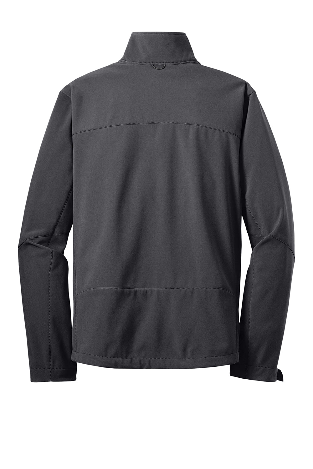 Eddie Bauer EB530 Mens Water Resistant Full Zip Jacket Steel Grey Flat Back