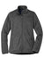Eddie Bauer EB541 Womens StormRepel Water Resistant Full Zip Jacket Heather Black Flat Front