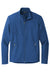 Eddie Bauer EB544 Mens Water Resistant Stretch Full Zip Soft Shell Jacket Cobalt Blue Flat Front