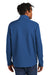 Eddie Bauer EB544 Mens Water Resistant Stretch Full Zip Soft Shell Jacket Cobalt Blue Model Back