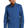 Eddie Bauer Mens Water Resistant Stretch Full Zip Soft Shell Jacket - Cobalt Blue