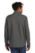 Eddie Bauer EB544 Mens Water Resistant Stretch Full Zip Soft Shell Jacket Iron Gate Grey Model Back