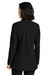 Eddie Bauer EB545 Womens Stretch Water Resistant Full Zip Soft Shell Jacket Deep Black Model Back