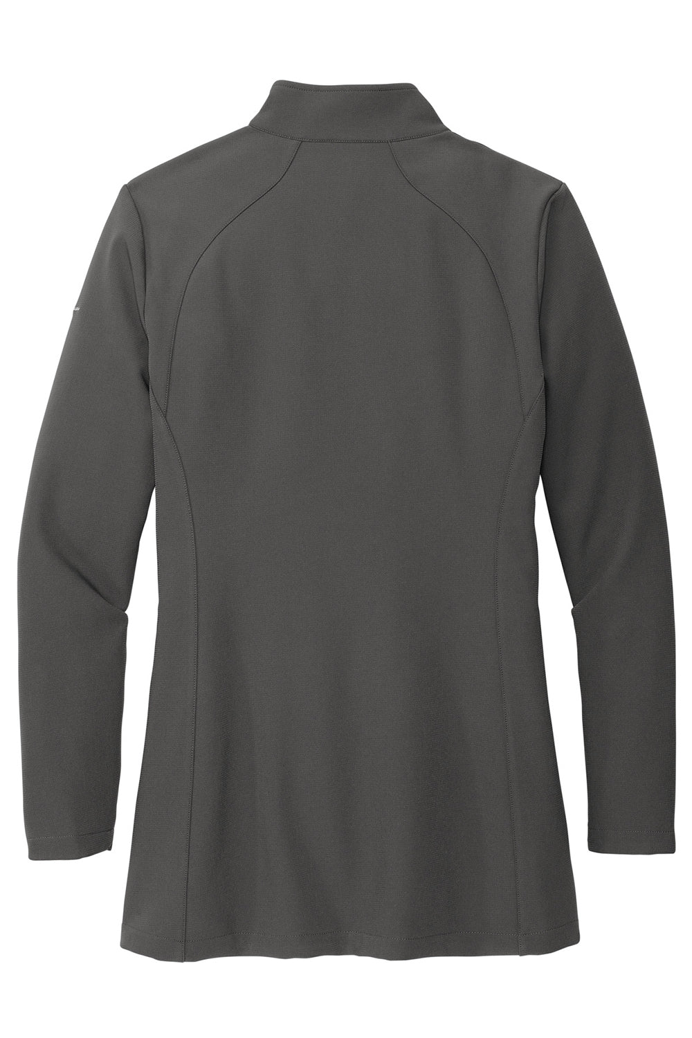 Eddie Bauer EB545 Womens Stretch Water Resistant Full Zip Soft Shell Jacket Iron Gate Grey Flat Back