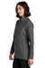 Eddie Bauer EB545 Womens Stretch Water Resistant Full Zip Soft Shell Jacket Iron Gate Grey Model Side