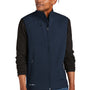 Eddie Bauer Mens Stretch Soft Shell Full Zip Vest - River Navy Blue