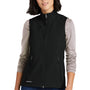 Eddie Bauer Womens Stretch Soft Shell Full Zip Vest - Deep Black