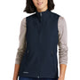 Eddie Bauer Womens Stretch Soft Shell Full Zip Vest - River Navy Blue