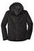 Eddie Bauer EB556 Mens WeatherEdge Plus 3-in-1 Waterproof Full Zip Hooded Jacket Black Flat Front