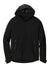Eddie Bauer EB558 Mens WeatherEdge Waterproof Full Zip Hooded Jacket Black Flat Front