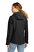 Eddie Bauer EB561 Womens WeatherEdge Plus Waterproof Full Zip Hooded Jacket Deep Black Model Back