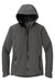 Eddie Bauer EB561 Womens WeatherEdge Plus Waterproof Full Zip Hooded Jacket Iron Gate Grey Flat Front