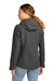 Eddie Bauer EB561 Womens WeatherEdge Plus Waterproof Full Zip Hooded Jacket Iron Gate Grey Model Back