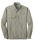 Eddie Bauer EB600 Mens Performance Fishing Moisture Wicking Long Sleeve Button Down Shirt w/ Double Pockets Driftwood Flat Front