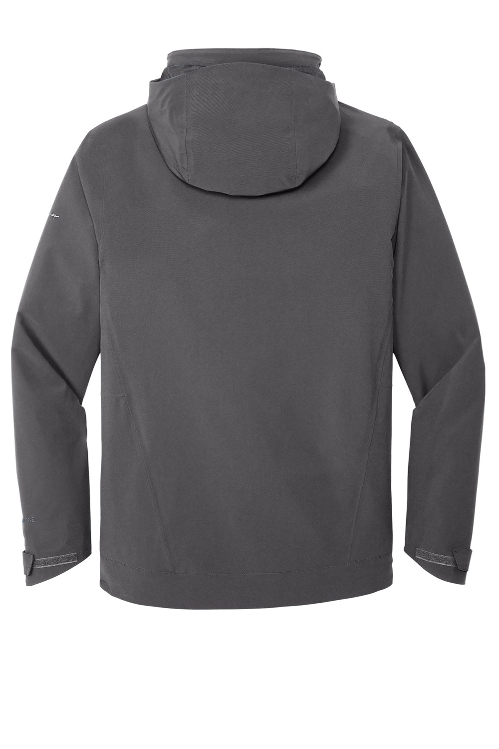 Eddie Bauer EB656 Mens WeatherEdge 3-in-1 Water Resistant Full Zip Hooded Jacket Steel Grey/Metal Grey Flat Back