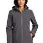 Eddie Bauer Womens WeatherEdge 3-in-1 Water Resistant Full Zip Hooded Jacket - Steel Grey/Metal Grey