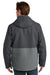 Eddie Bauer EB658 Mens WeatherEdge Ridge 3 In 1 Full Zip Jacket Steel Grey/Metal Grey Model Back