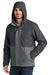 Eddie Bauer EB658 Mens WeatherEdge Ridge 3 In 1 Full Zip Jacket Steel Grey/Metal Grey Model 3Q