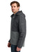 Eddie Bauer EB658 Mens WeatherEdge Ridge 3 In 1 Full Zip Jacket Steel Grey/Metal Grey Model Side