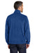 Port Authority F190 Mens Plush Fleece Full Zip Jacket Royal Blue Model Back