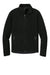 Port Authority F217 Mens Full Zip Fleece Jacket Black Flat Front