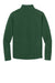 Port Authority F217 Mens Full Zip Fleece Jacket Forest Green Flat Back