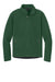 Port Authority F217 Mens Full Zip Fleece Jacket Forest Green Flat Front
