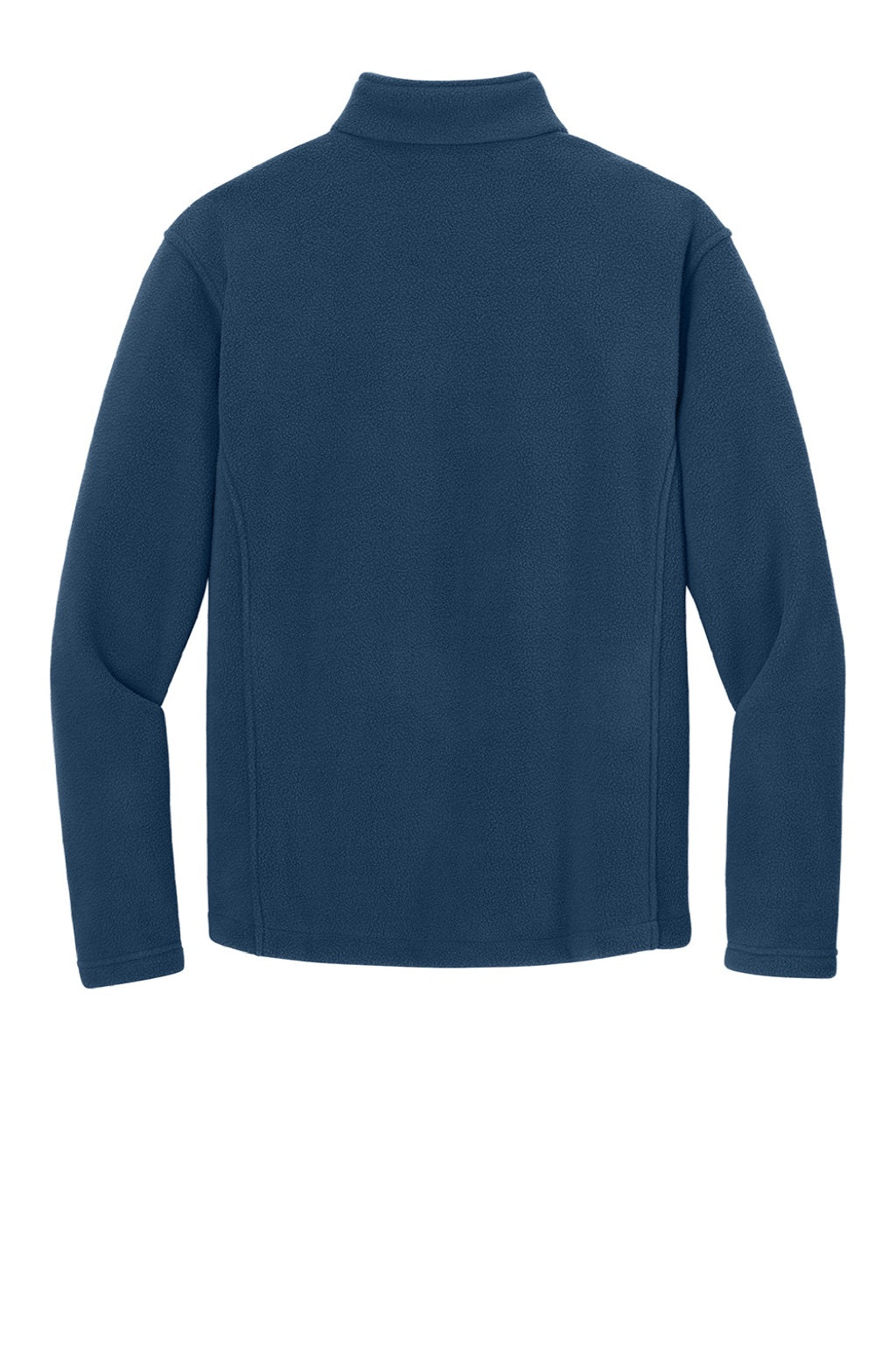 Port Authority F217 Mens Full Zip Fleece Jacket Insignia Blue Flat Back