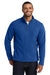 Port Authority F217 Mens Full Zip Fleece Jacket True Royal Blue Model Front