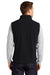 Port Authority F219 Mens Full Zip Fleece Vest Black Model Back